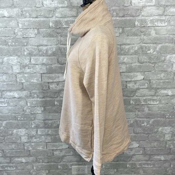 J.Crew Cotton Turtleneck Tunic Sweatshirt - Picture 3 of 9